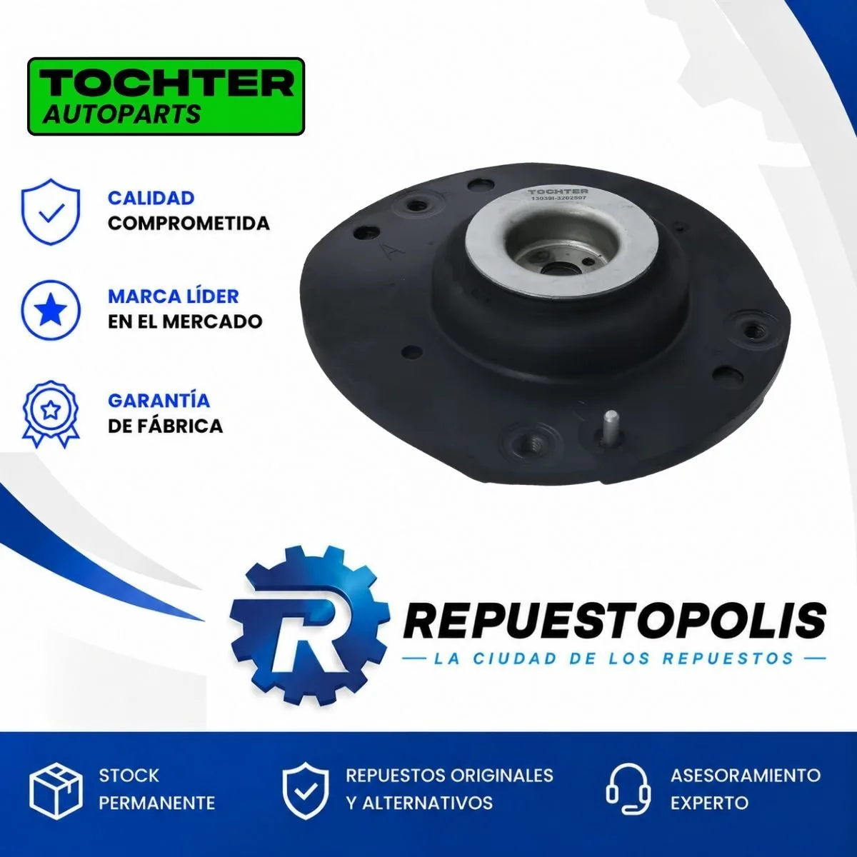 Cazoleta Delantera Izquierda Peugeot 206 y 207 - TOCHTER