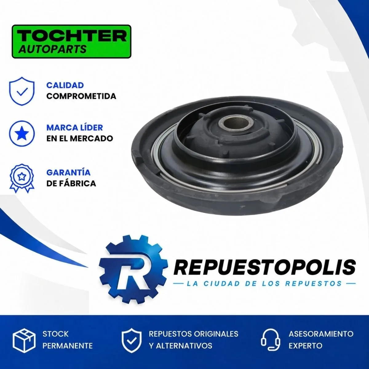 Cazoleta de Suspensión Delantera Peugeot 307 y 308 - TOCHTER