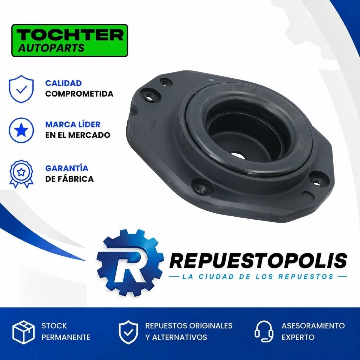 Cazoleta Delantera con Crapodina Peugeot Partner - TOCHTER