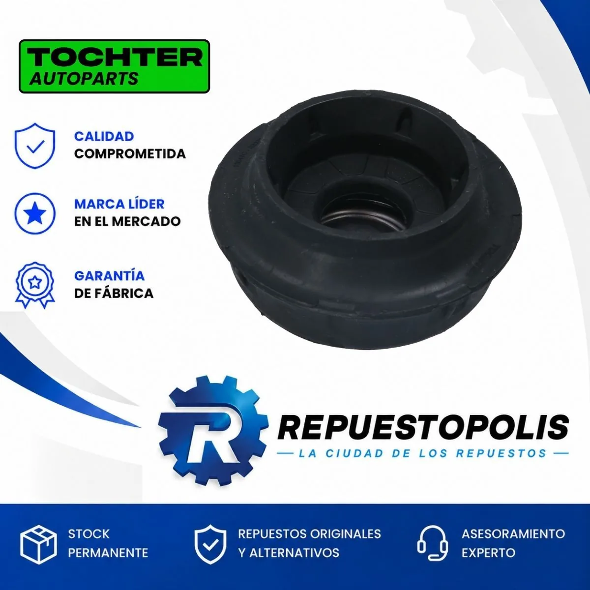 Cazoleta Delantera con Crapodina Renault Clio II - TOCHTER