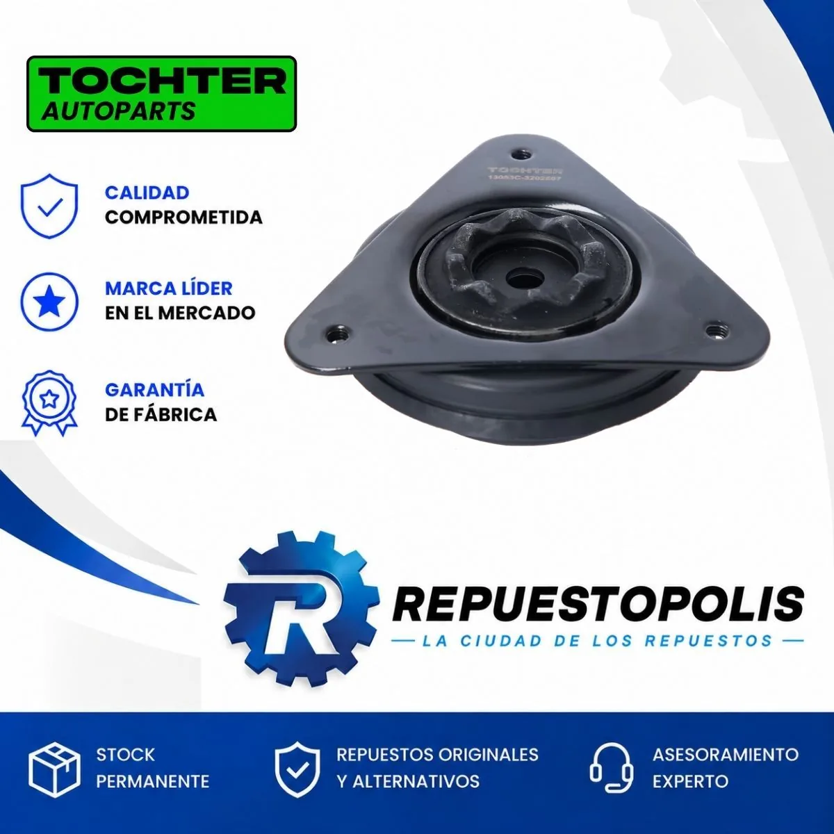 Cazoleta Trasera con Crapodina Renault Oroch 16/.. - TOCHTER