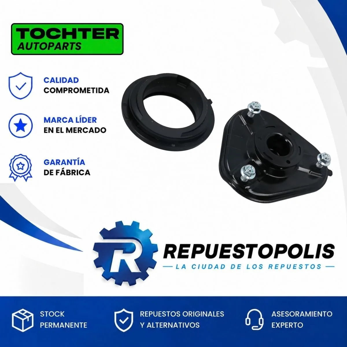 Cazoleta Delantera con Crapodina Toyota Corolla 13055C