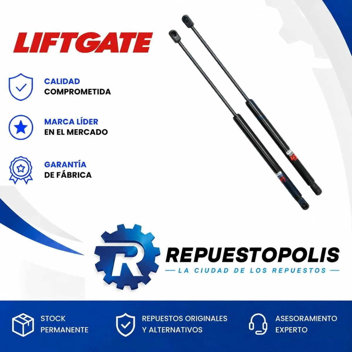 Amortiguador de Portón para Renault Clio 91/98 - LIFTGATE