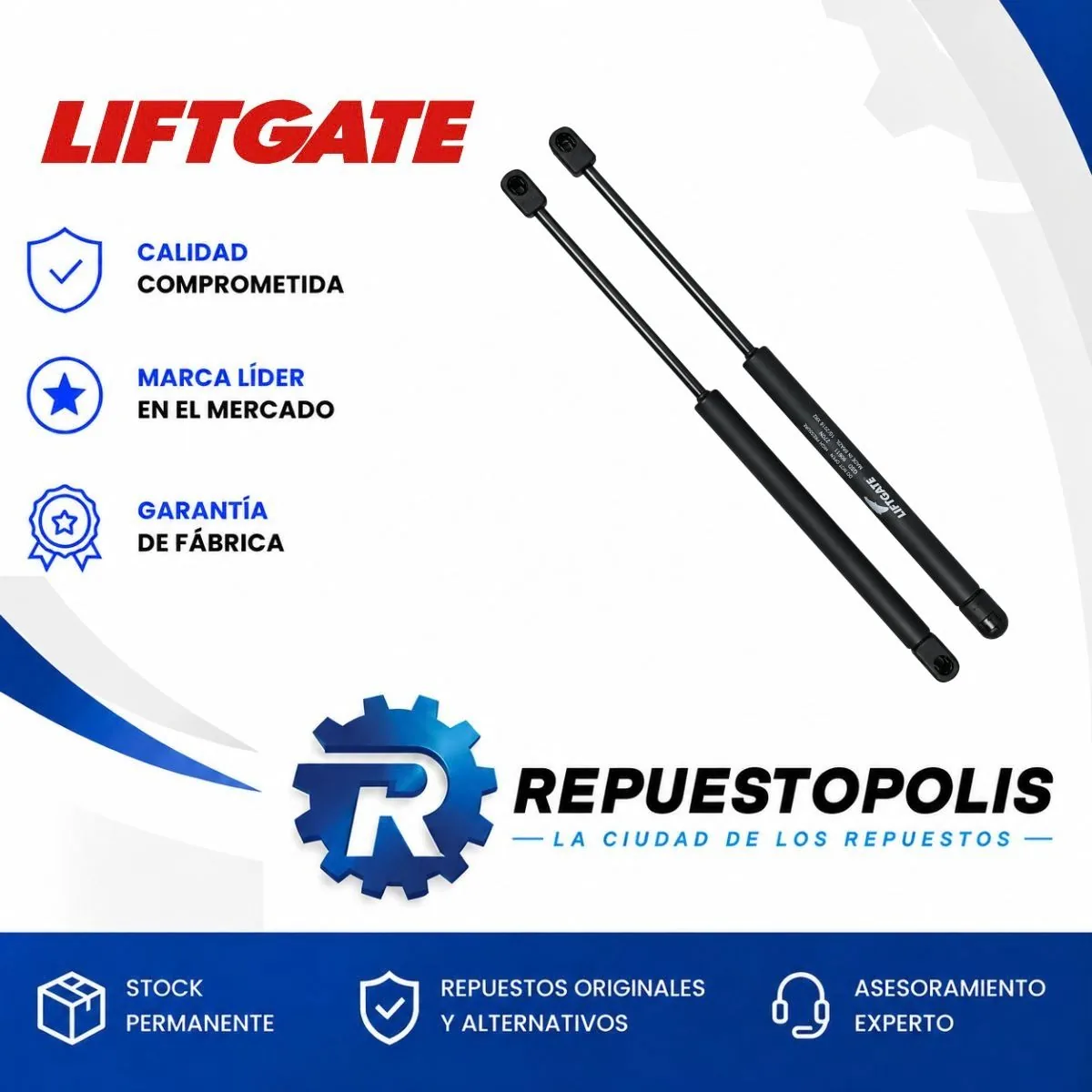 Amortiguador de Portón para Ford KA 97/07 - LIFTGATE