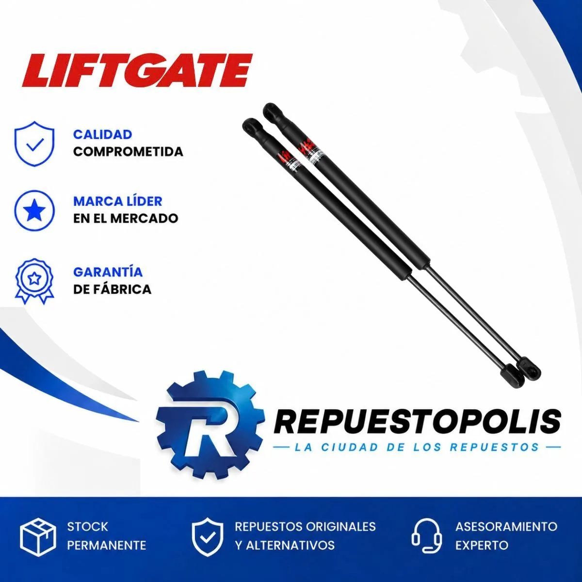 Amortiguador de Portón para Ford Fiesta 03/10 - LIFTGATE