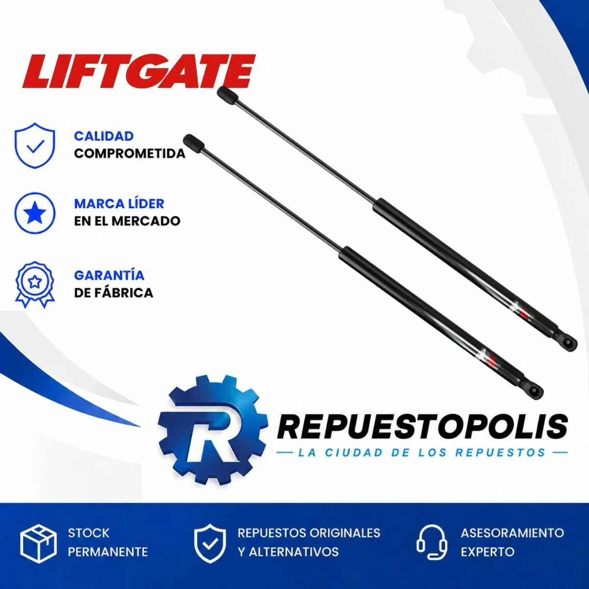 Amortiguador de Portón para Citroën C3 03/11 - LIFTGATE
