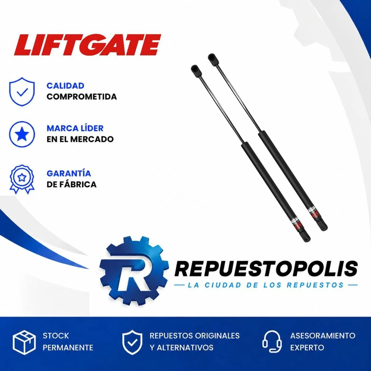 Amortiguador de Portón para Honda Fit 05/07 - LIFTGATE