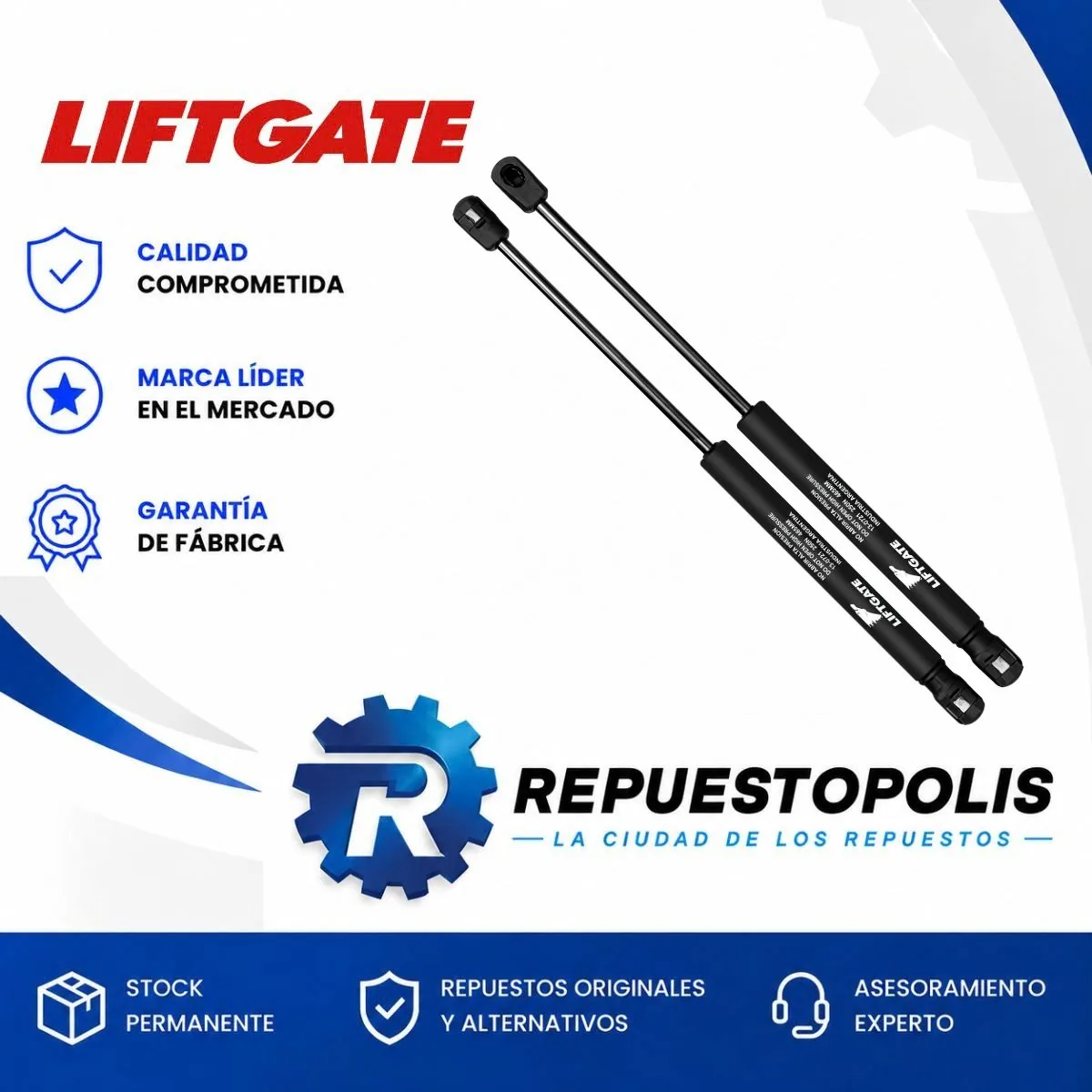 Amortiguador de Portón para Citroën C4 07/14 - LIFTGATE