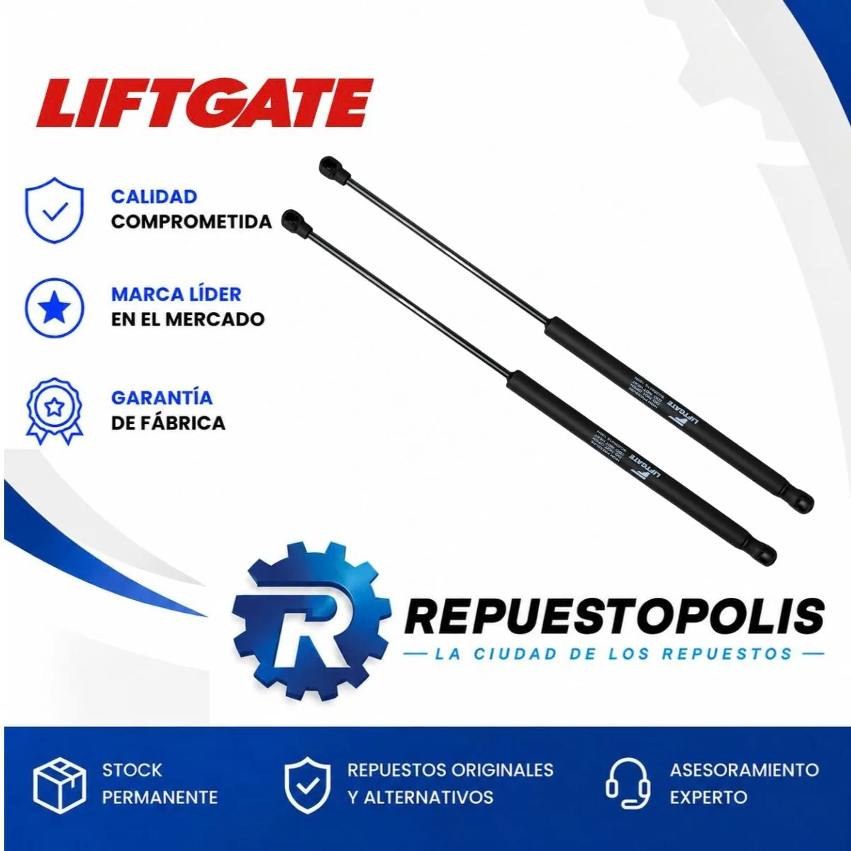 Amortiguador de Portón para Renault Sandero 07/23 - LIFTGATE