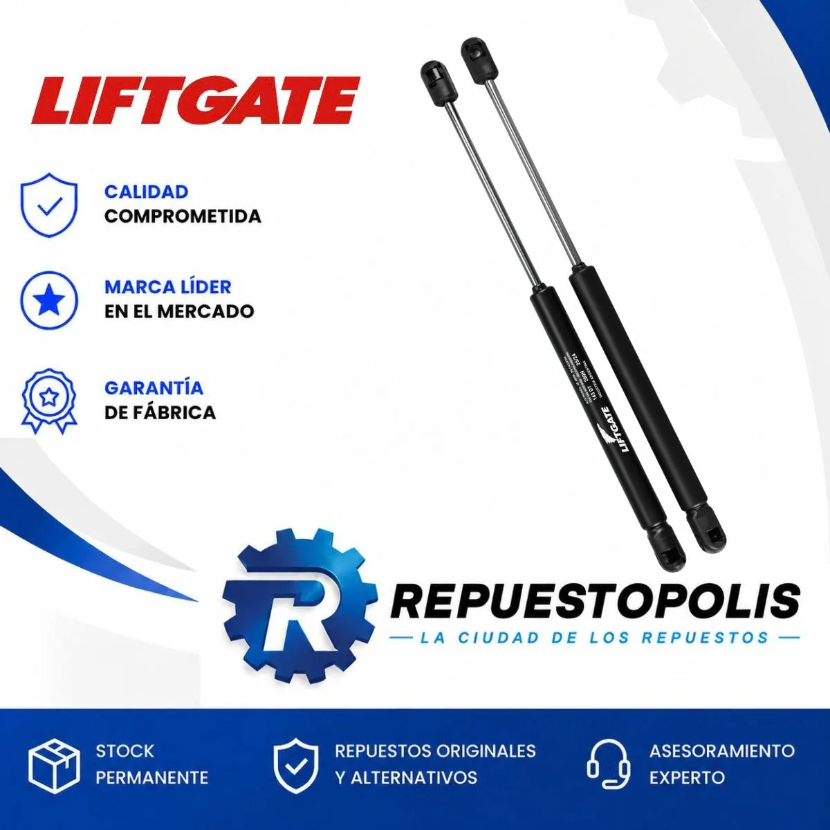 Amortiguador de Portón para Peugeot 408 10/22 - LIFTGATE