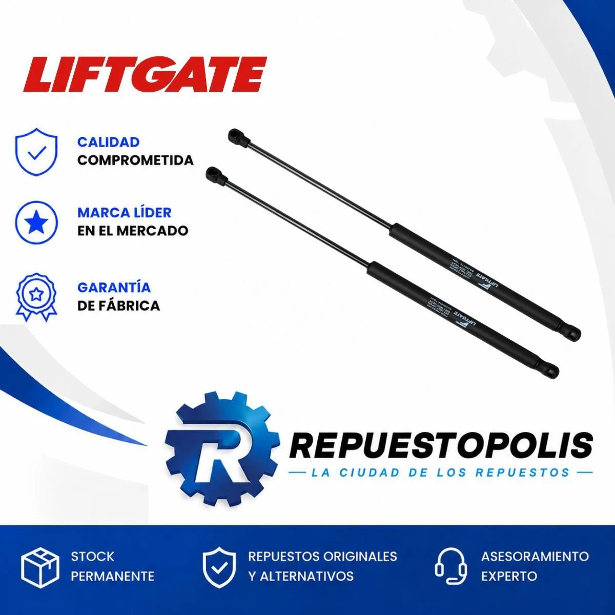 Amortiguador de Portón para Fiat Palio 12/20 - LIFTGATE