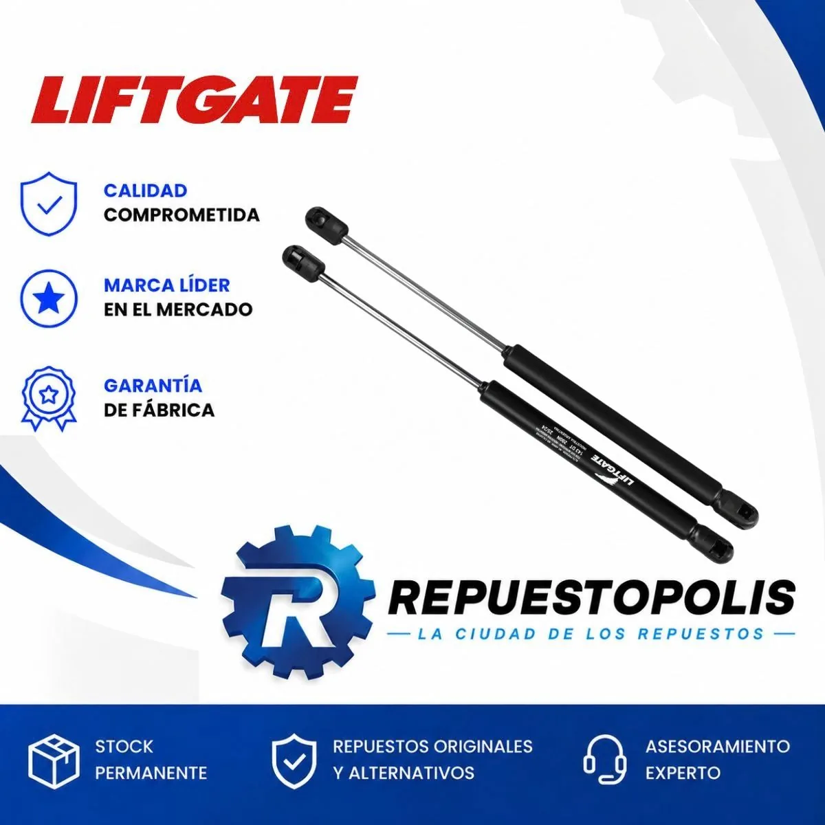 Amortiguador de Portón para Ford Fiesta 11/22 - LIFTGATE