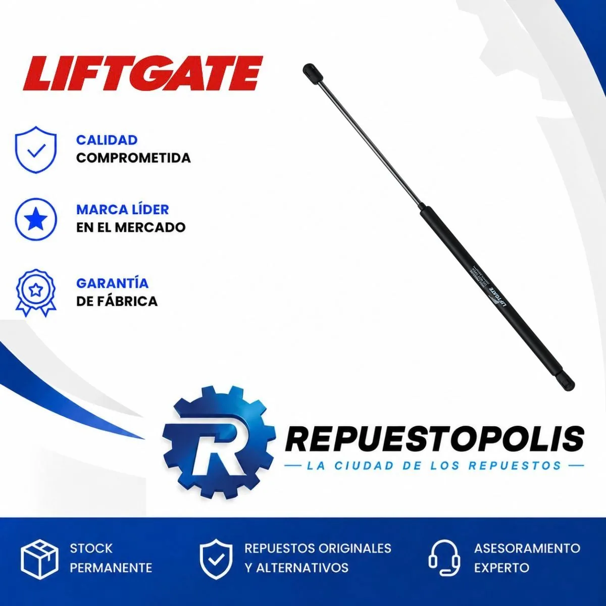 Amortiguador de Capot para Renault Duster 11/.. - LIFTGATE