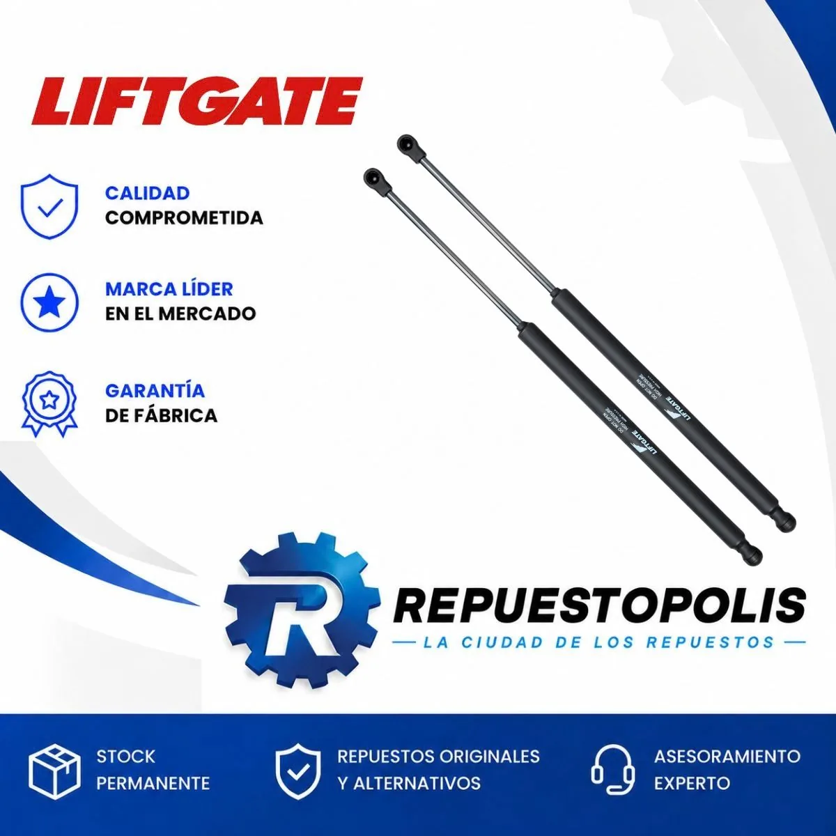 Amortiguador de Portón para Ford Fiesta 13/.. - LIFTGATE