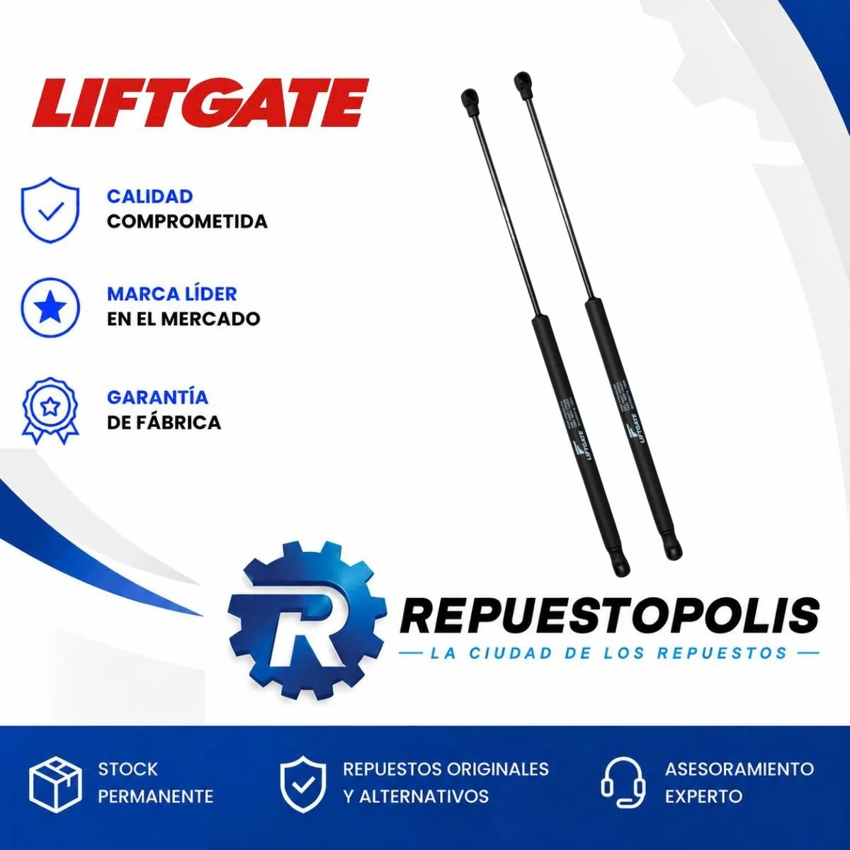 Amortiguador de Portón para Ford Focus 13/.. - LIFTGATE