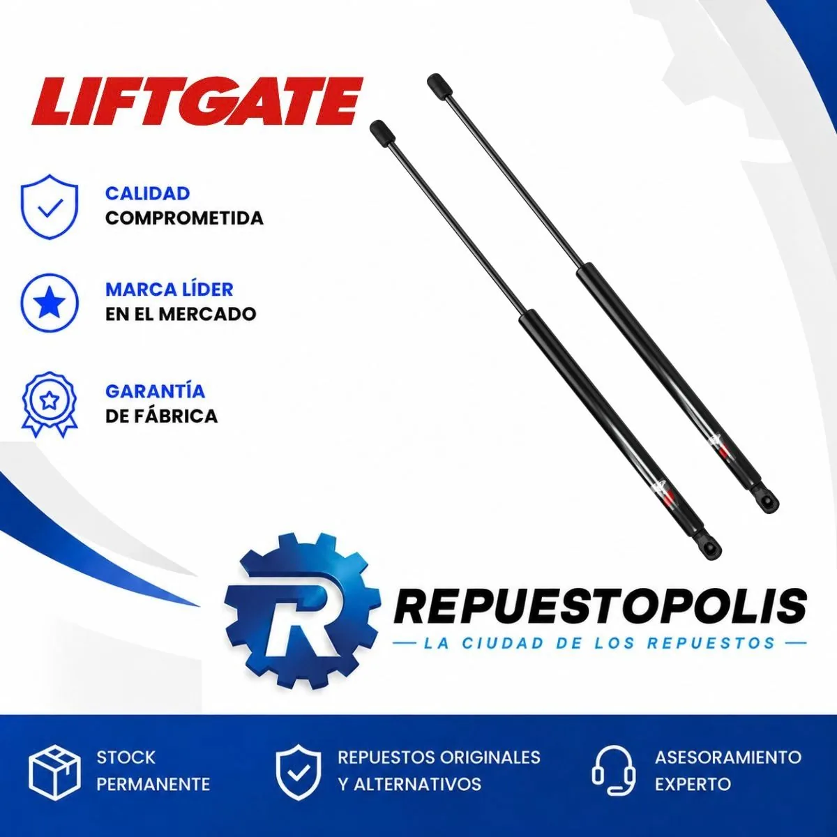 Amortiguador de Portón para Ford KA 16/22 - LIFTGATE