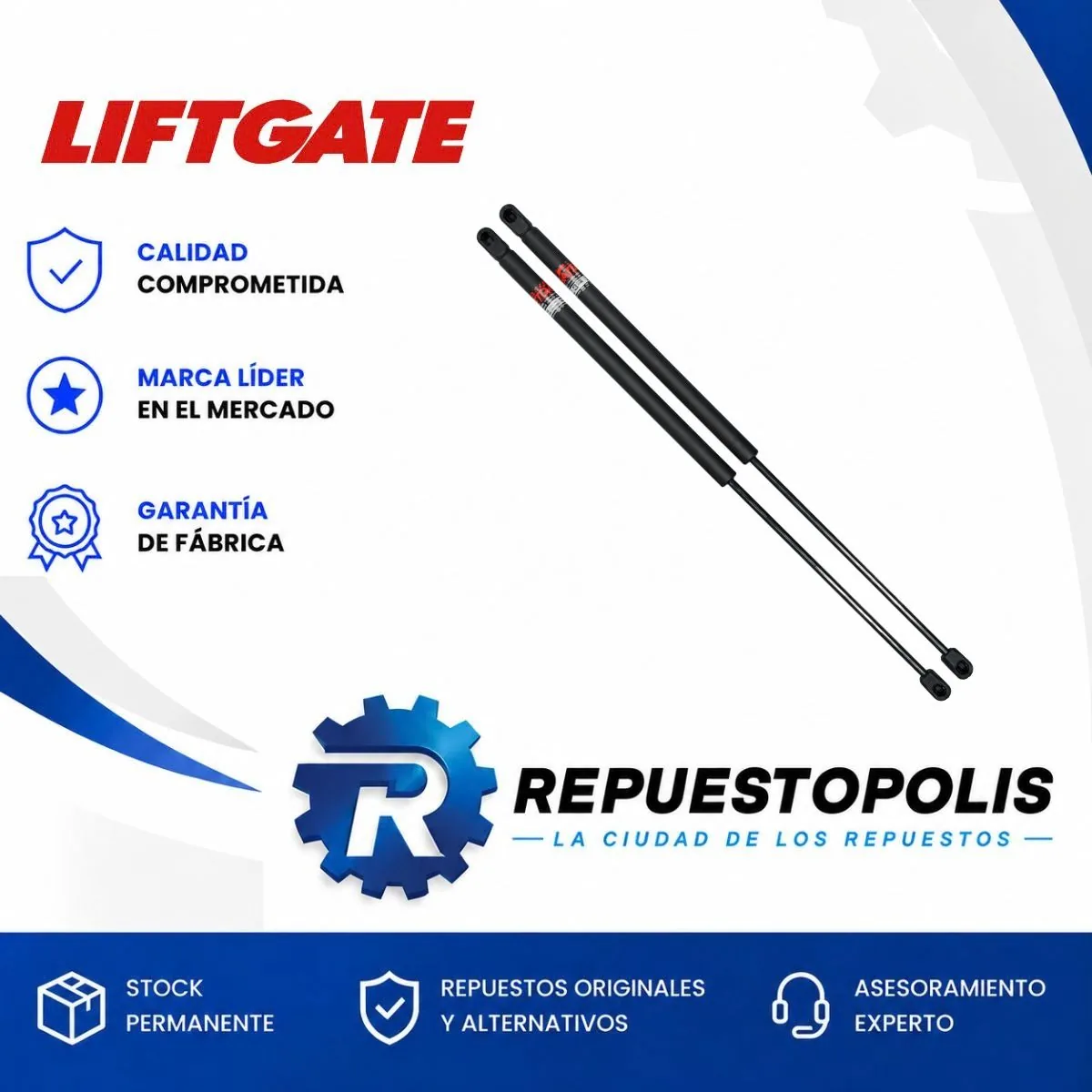 Amortiguador de Capot Chevrolet Captiva 07/.. - LIFTGATE