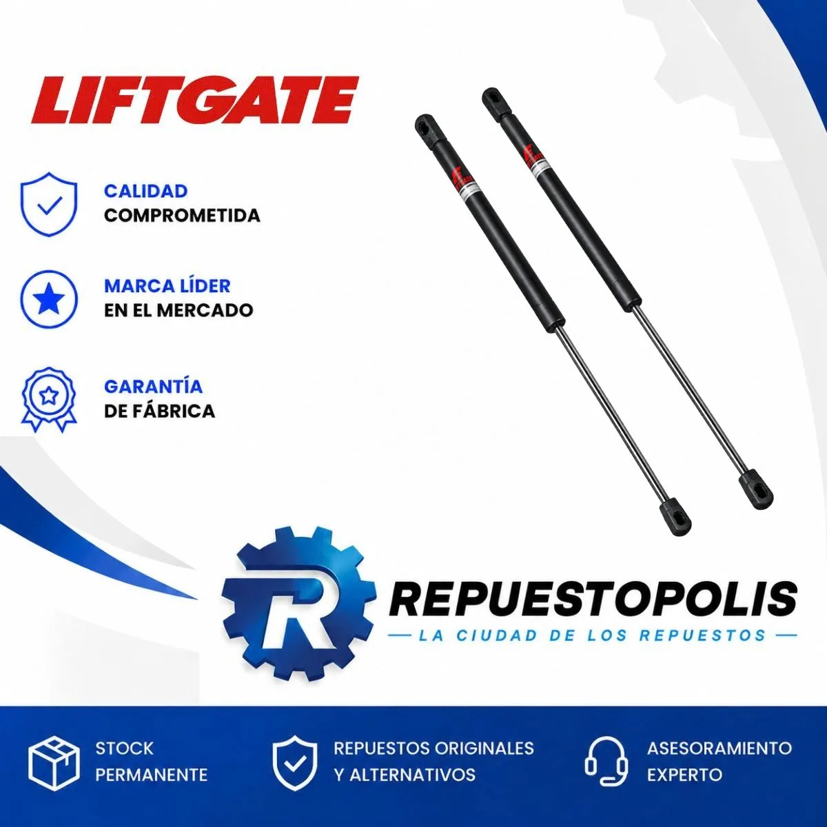 Amortiguador de Portón para Fiat Argo 18/23 - LIFTGATE