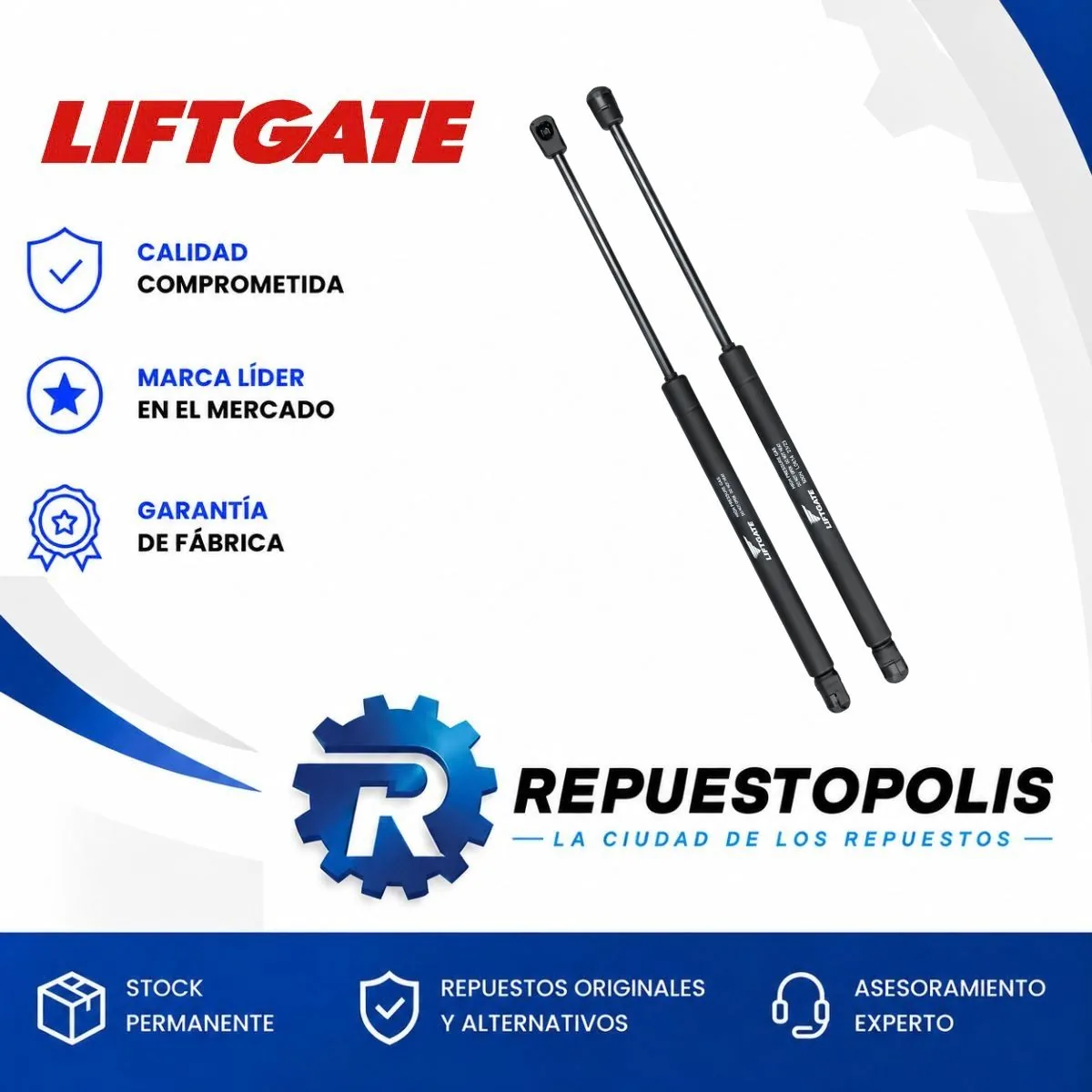 Amortiguador de Portón Fiat Grand Siena 18/.. - LIFTGATE