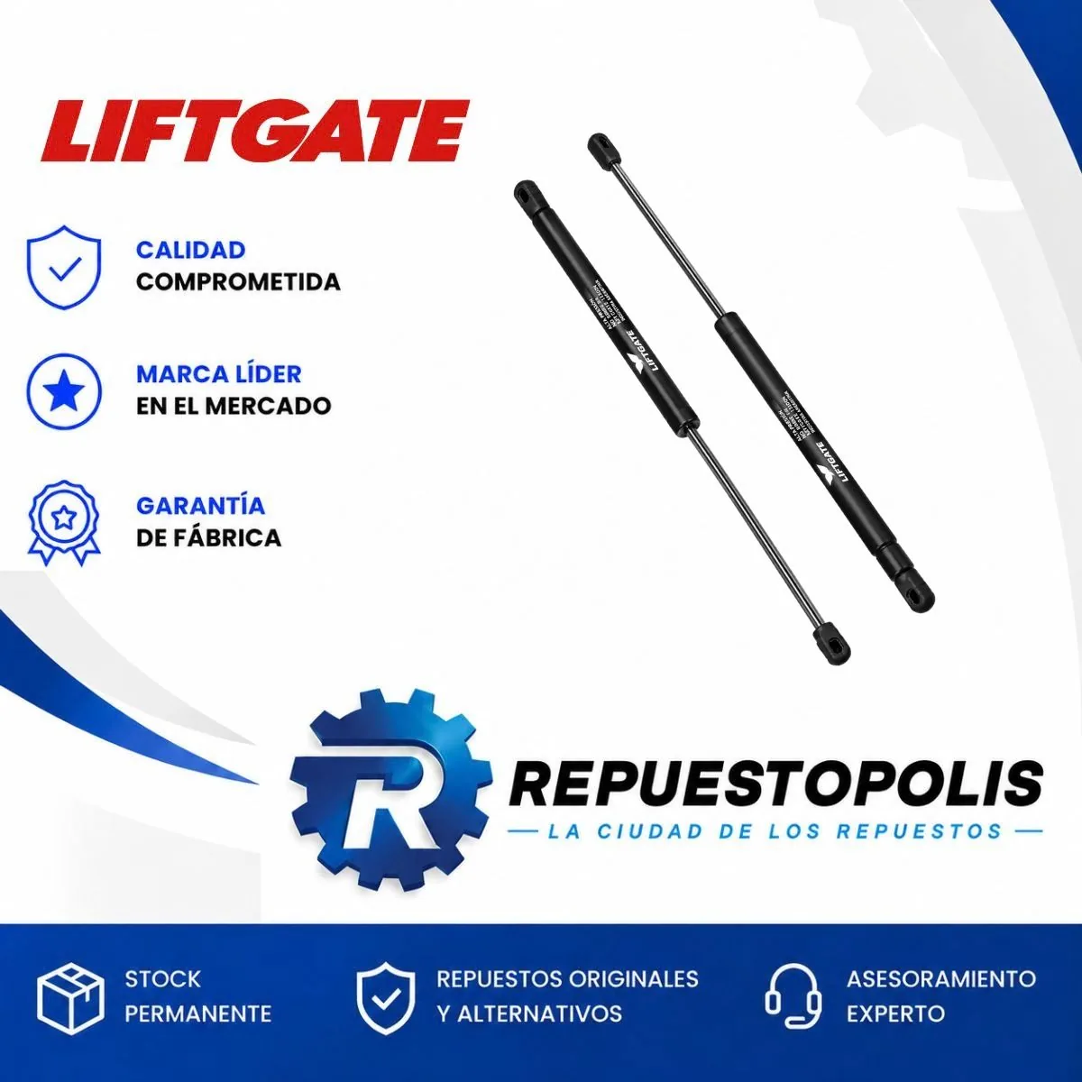 Amortiguador de Portón para Ford Ka+ 18/.. - LIFTGATE