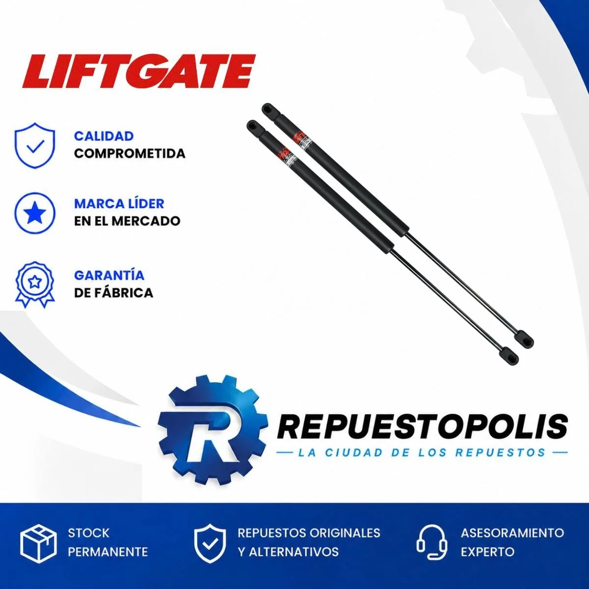 Amortiguador de Portón para Peugeot 208 20/26 - LIFTGATE