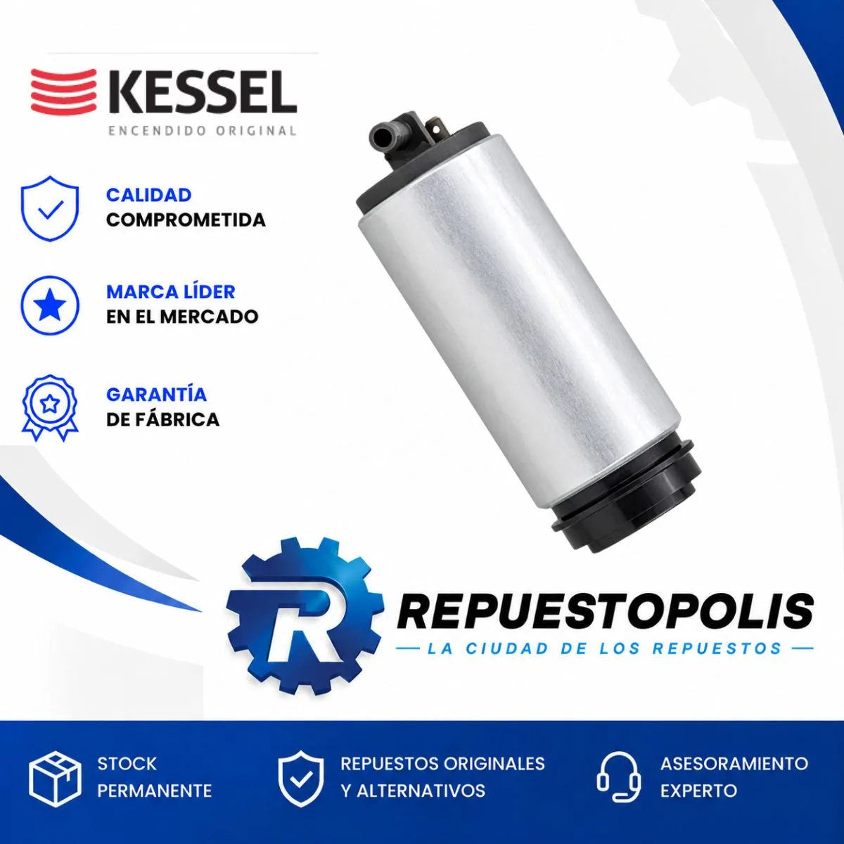 Bomba de Combustible para Audi A3 y Seat Leon 97/02 - KESSEL