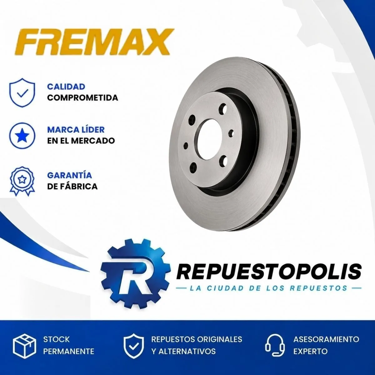 Disco de freno delantero ventilado para Fiat Qubo 1.4 8V Fire, Fiat Marea 1.6 16V, Fiat Marea 1.9 Tdi y Fiat Palio 1.6 16V Etorque y 18 más - FREMAX