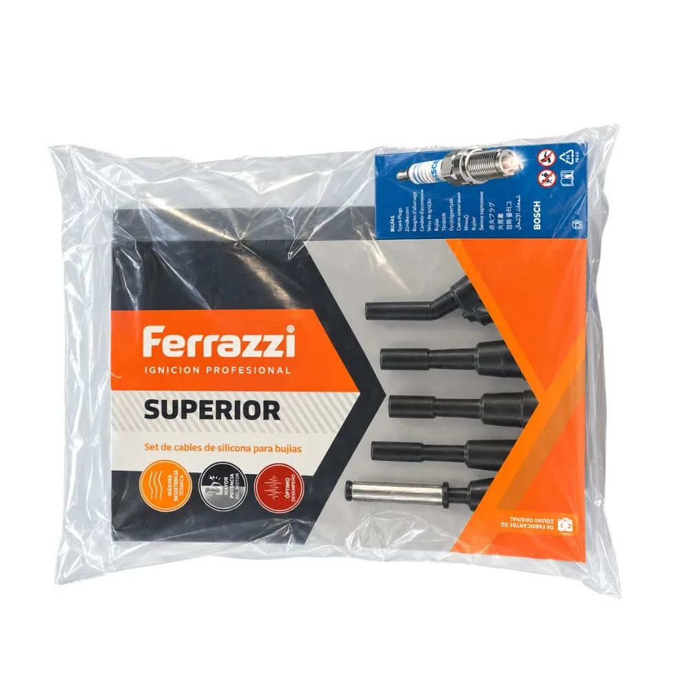 Kit de Cables y Bujías - FIAT 1.3 1.4 FIRE  102000-B