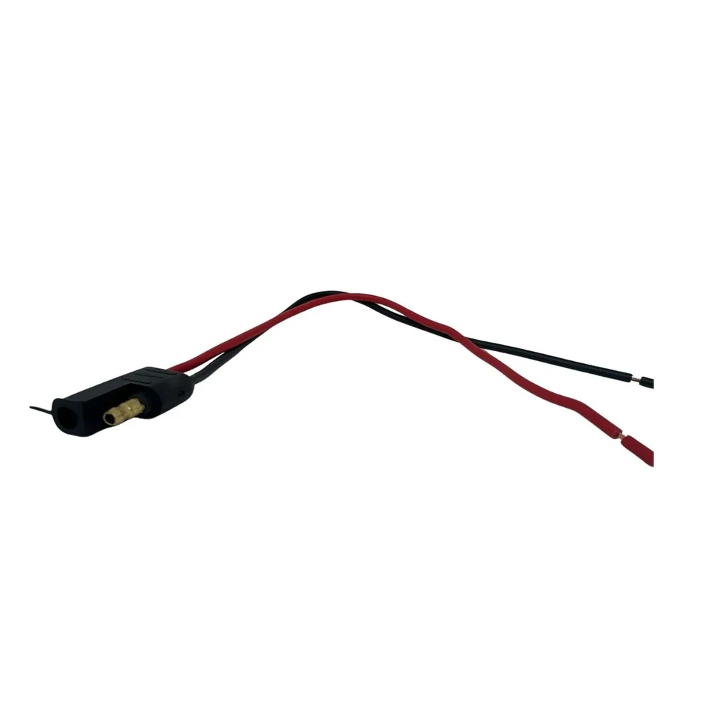 Ficha de aplicación universal 2 vías chata electrocable