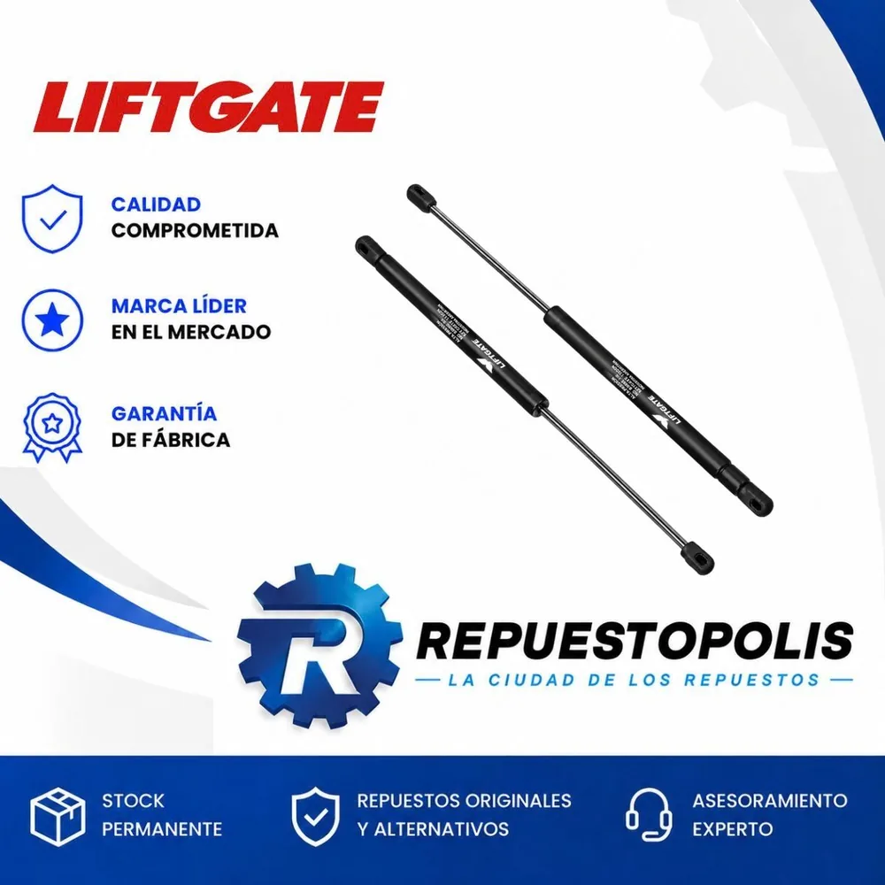 Amortiguador de Portón para Peugeot 206 99/.. - LIFTGATE