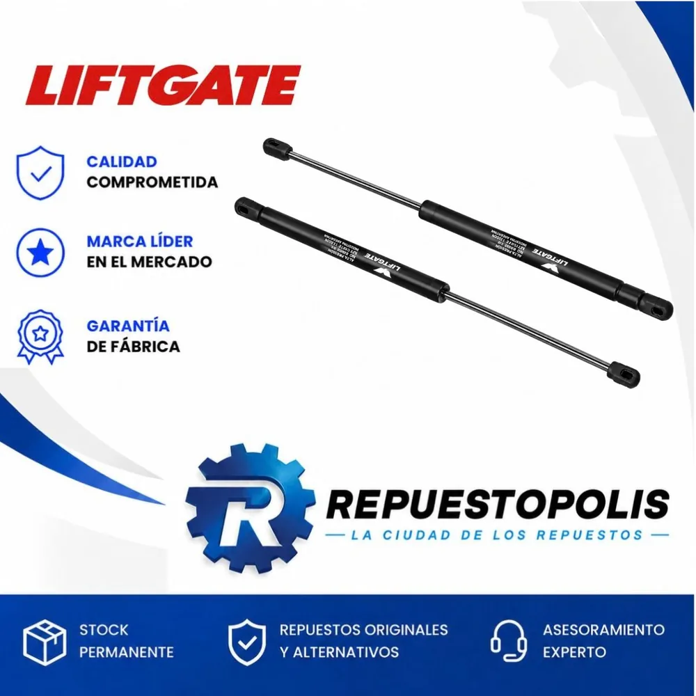 Amortiguador de Portón para Chevrolet Agile 13/18 - LIFTGATE