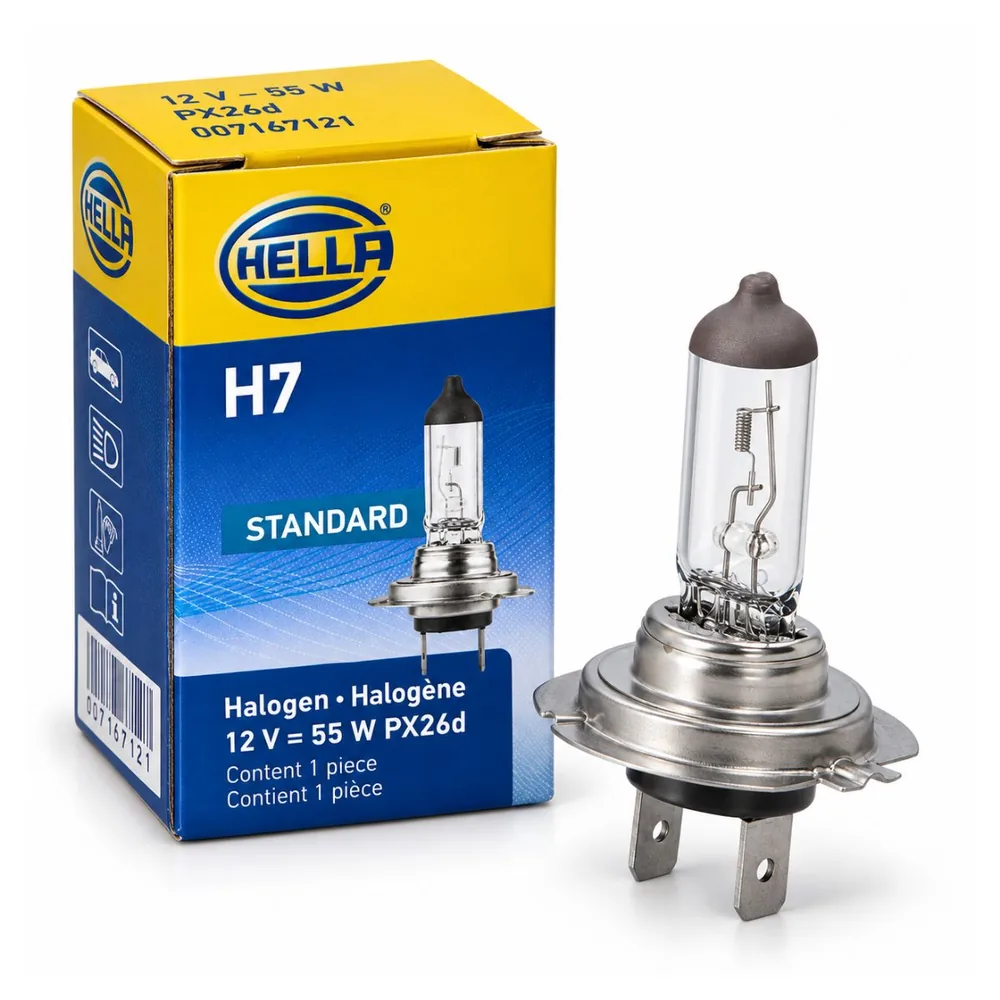 Lámpara H7 12V 55W Hella 64210
