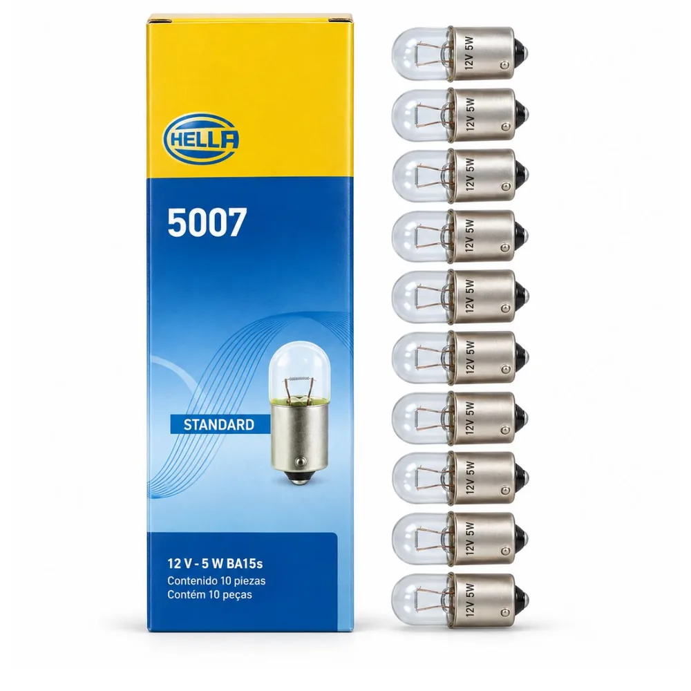 Lámpara R5W 12V 5W Hella 5007