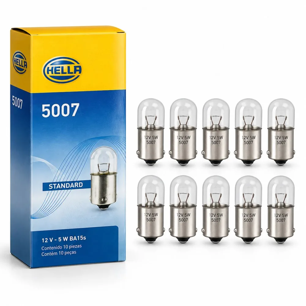 Lámpara R5W 12V 5W Hella 5007