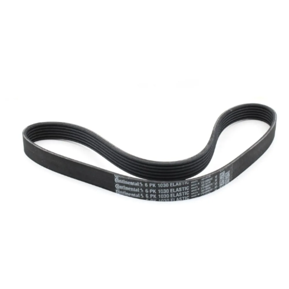 Correa de accesorios poli-V 6PK 1030 ELAST para Ford Focus 1.6, EcoSport 1.6, Fiesta 1.6 y Ka 1.5 - CONTINENTAL