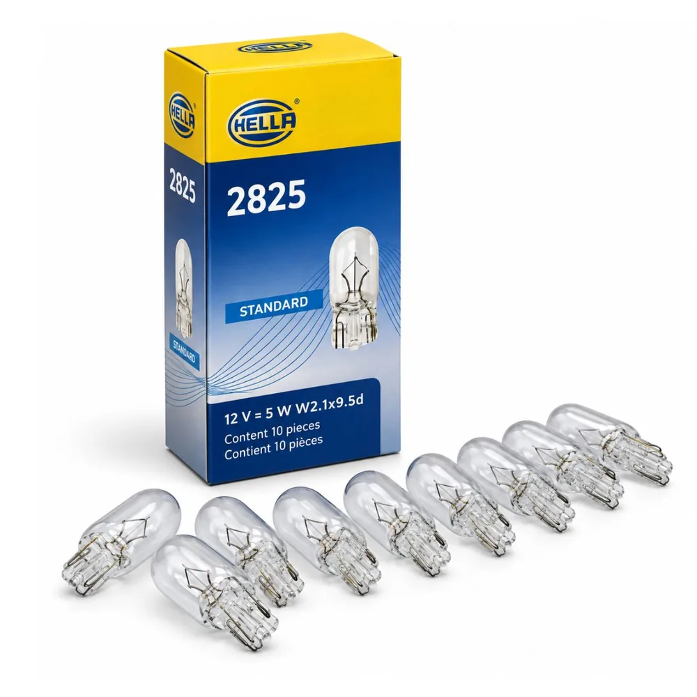 Lámpara W5W 12V 5W Hella 2825