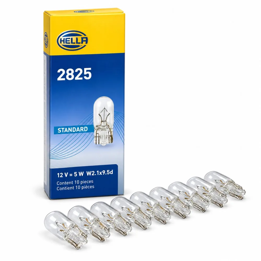 Lámpara W5W 12V 5W Hella 2825