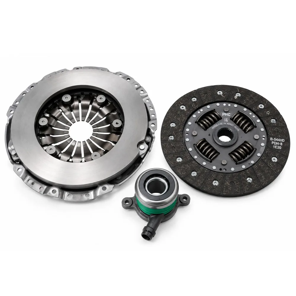 Kit de embrague (placa, disco y rulemán) para Peugeot 206, 207 y 208, Citroën C3 y Berlingo 1.5 y 1.6 - LUK