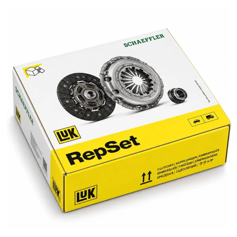 Kit de embrague (placa, disco y rulemán) para Volkswagen Up! y Cross Up! 1.0 - LUK