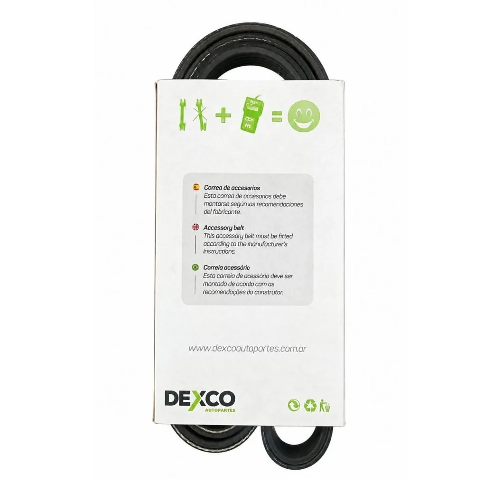 Correa para Renault Clio Willians, Peugeot 307 407 y Citroën C4 C5 Grand Picasso - DEXCO