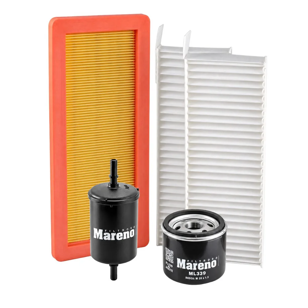 Kit de filtros para Peugeot 208 1.0 y 2008 1.0, Citroën C3 Aircross y Basalt - MARENO