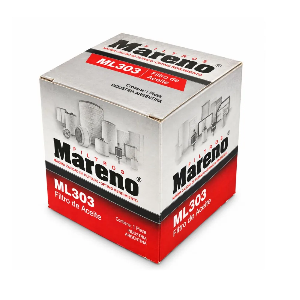 Filtro de aceite para Ford Fiesta 1.0 1.3 1.6, Ka, Orion y EcoSport 2.0 - MARENO