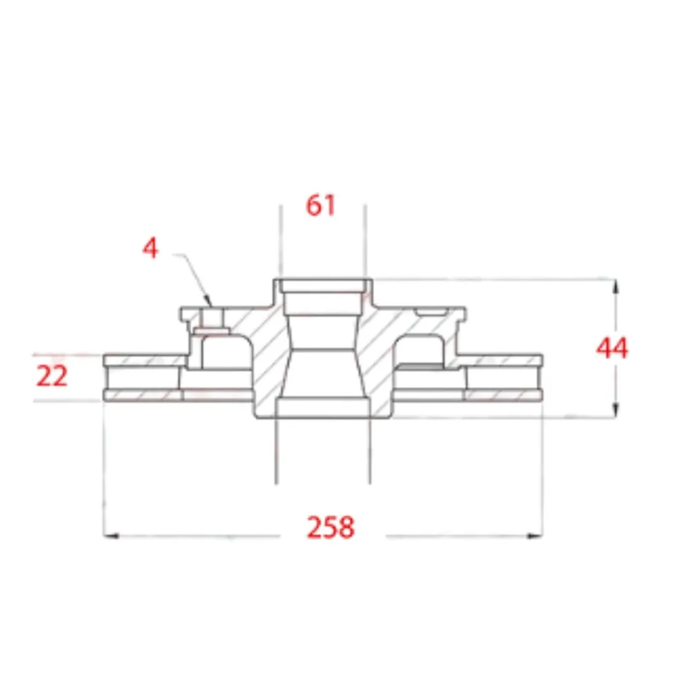 Disco de freno ventilado Delantero para Renault Sandero 1.6 8V K7M, Renault Sandero Ph2 1.6 16V Cvt H4M y Renault Sandero Ph2 1.6 16V Mt H4M y 8 más - FREMAX