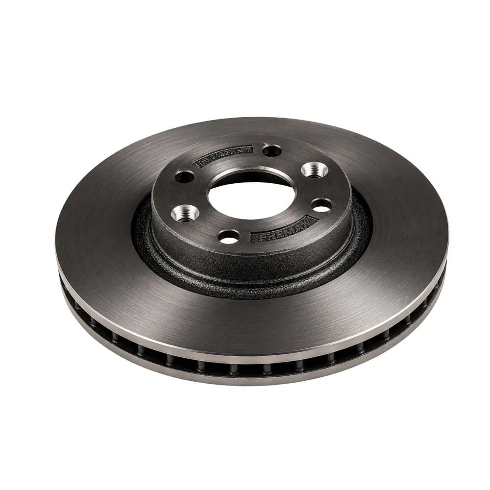 Disco de freno ventilado Delantero para Renault Sandero 1.6 8V K7M, Renault Sandero Ph2 1.6 16V Cvt H4M y Renault Sandero Ph2 1.6 16V Mt H4M y 8 más - FREMAX