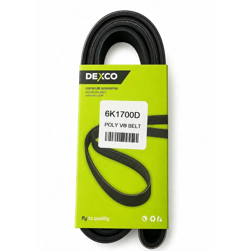 Correa para Volkswagen Suran Crossfox Fox, Peugeot 207 Compact Partner, Ford Ka Fiesta Ecosport y Citroën Berlingo - DEXCO