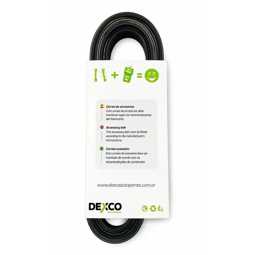 Correa para Ford Focus I Ii Iii Fiesta Kinectic 1.6 2.0 - Ecosport - DEXCO