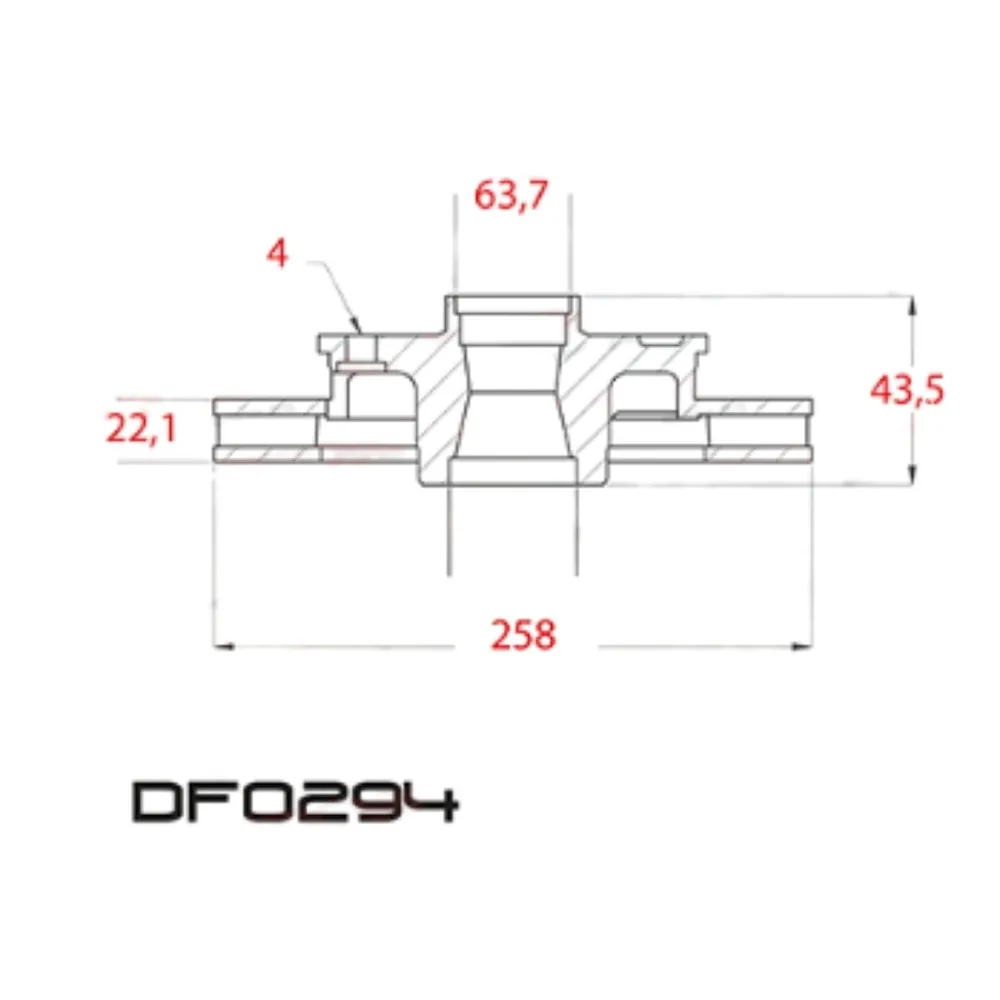 Disco de freno ventilado Delantero para Ford Focus 1.6 8V Zetec, Ford Focus 1.8 16V Zetec, Ford Focus 1.8 Tdi Lynx y Ford Focus 2.0 16V Zetec y 6 más - LITTON