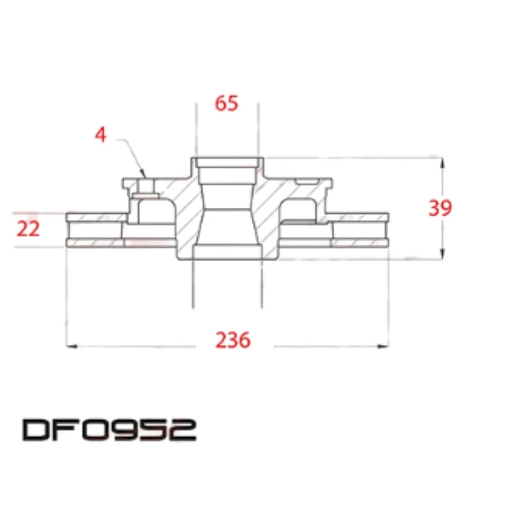 Disco de freno ventilado Delantero para Volkswagen Up! 1.0 12V 5P Ea111, Volkswagen Up! 1.0 12V Imotion Ea111 y Volkswagen Up! 1.0 12V 3P Ea111 y 2 más - LITTON