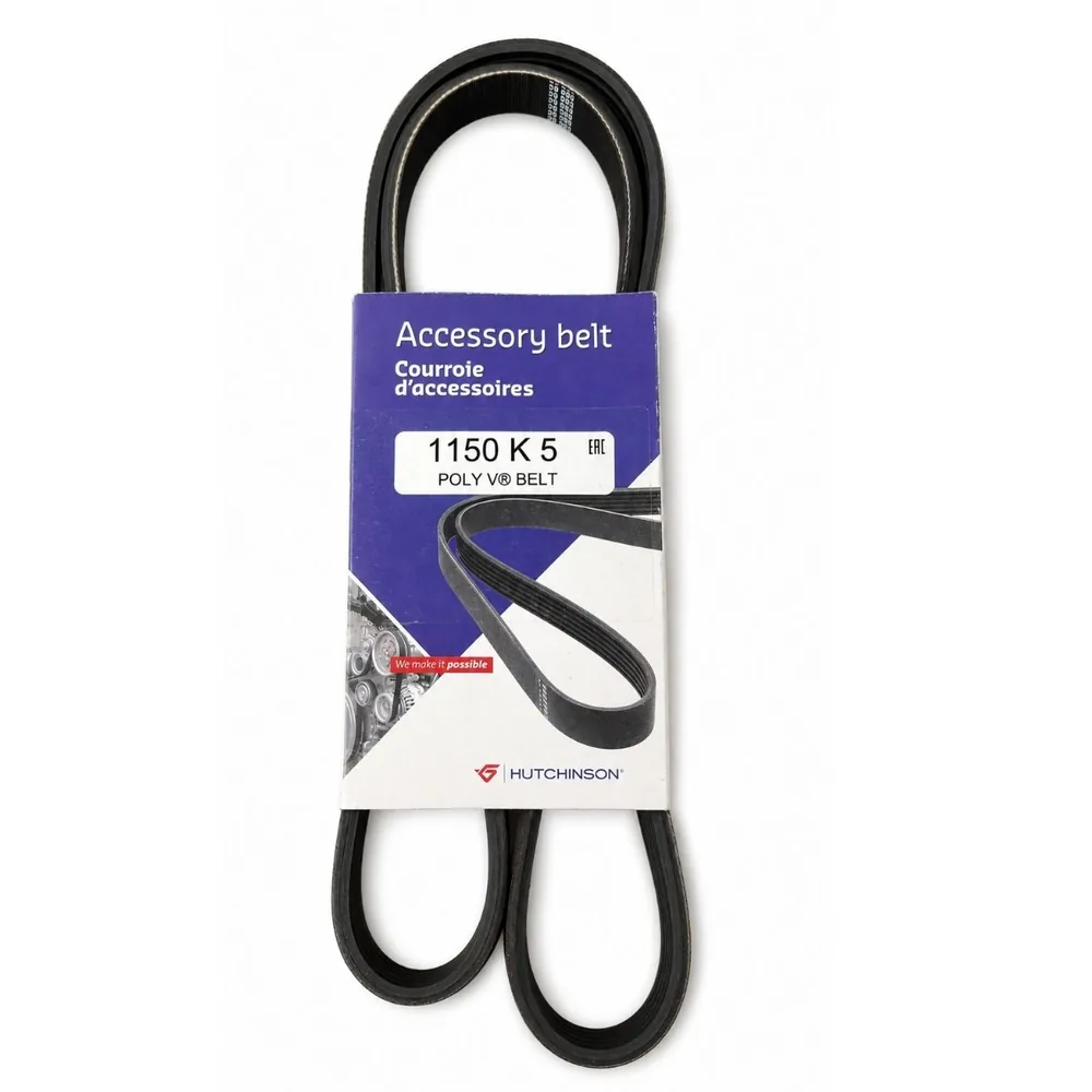 Correa para Fiat Idea 1.4 8V Fire, Peugeot 605 2.0  Rgy - HUTCHINSON