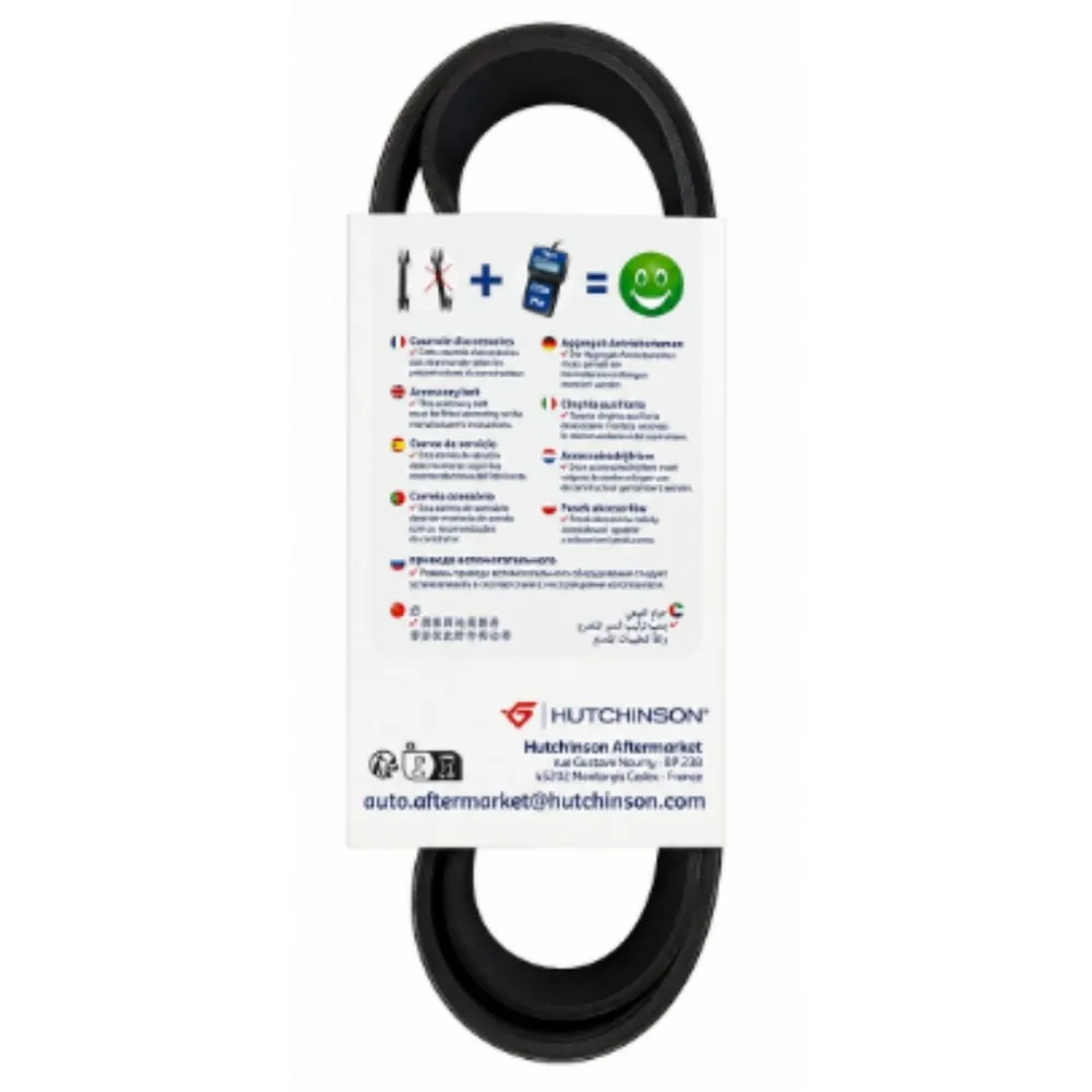 Correa para Fiat Palio 1.3 16V Fire 178D6011 - 178D7055 - Siena 1.3 16V Fire 178D6011 - - HUTCHINSON